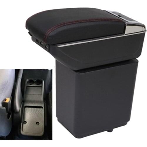 For Peugeot partner teepe Armrest box Car accessories Original hand box Double layer chargeable