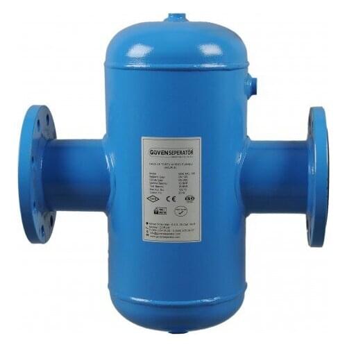 DN 100 Air and Sediment Holder (Coupled) Flansli