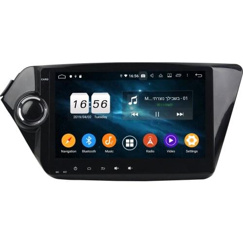 DSP 4gb+64gb PX6 6-Core 9" Android 10 Car Radio DVD GPS for Kia K2 Rio 2012 2013 2014 2015 Bluetooth 5.0 WIFI Easy Connect