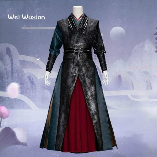 Exquisite Chinese Style Mo Dao Zu Shi Wei Wuxian Cosplay Costume Adult Grandmaster Of Demonic Wei Ying Hanfu Cosplay Clothing