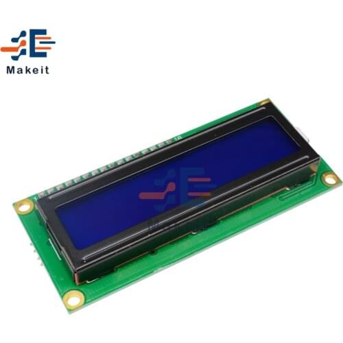IIC/I2C 1602 LCD Display Module LCD-1602 I2C Blue Display 5V IIC/I2C/TWI/SPI Serial Interface 1602 For Arduino display modules