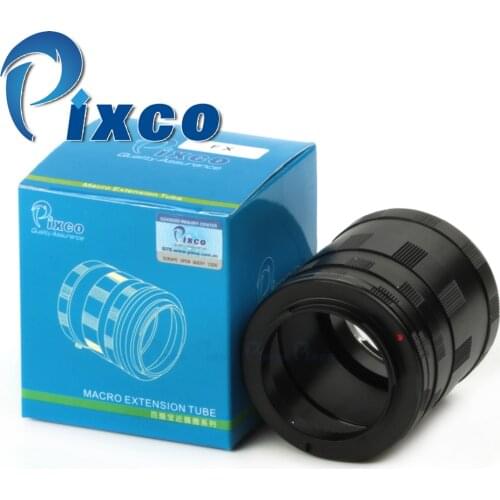 ADPLO Macro Lens Extension Tube Adapter Ring Set For Fujifilm X-A5 X-A20 X-A10 X-A3 X-A2 X-A1 X-T2 X-E3 X-E2S X-E2 X-E1 080087