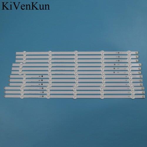 NEW LED Backlight Strips For Philips 55PFH6309/88 Bars Kit TV LED Line Band HD Lens 55" V14 DRT Rev0.0 1 LC550DUN(PG) (A1) (P1)