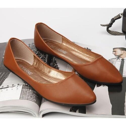 New Arrival 2020 Spring and Autumn Womens Loafers Loafers Women Flat Heel Shoes Boat Shoes Casual 2020