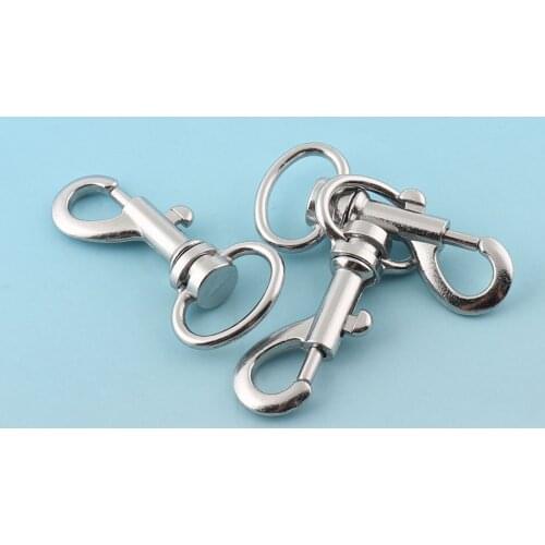 Swivel Hook 20mm Nickle plated Lanyard clasp Snap Hook Bag clasp Metal Lobster Clasp for purse strap dog collar clasp