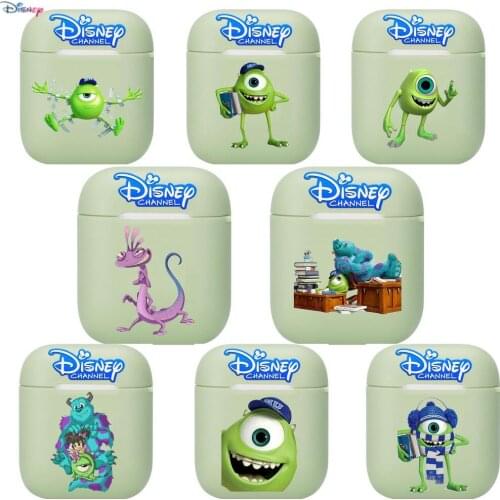 2021 Disneys New Monster University Soft Silicone Cases For Apple Airpods 1/2 Protective Case Bluetooth Wireless Earphone Cover