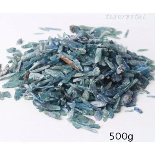 500g Rough Kyanite Specimen Gravel Healing Decorative Gemstone