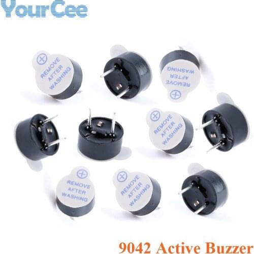 10PCS 9042 Active Buzzer Integrated 5V 9*4.2mm 9X4.2mm Ultra Thin DC Electromagnetic Buzzer