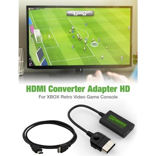 Converter Adapter HD For XBOX Retro Video Game Console HDMI-compatible Adapter HD Support Display Mode 480p 720p 1080i
