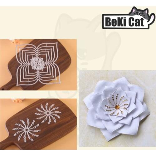 Big stem flower spray Metal Cutting Dies Stencils for DIY Scrapbooking photo album Decorative DIY Paper Cards