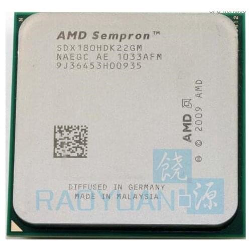 AMD Sempron X2 180 2.5 GHz Dual-Core CPU Processor SDX180HDK22GM Socket AM3