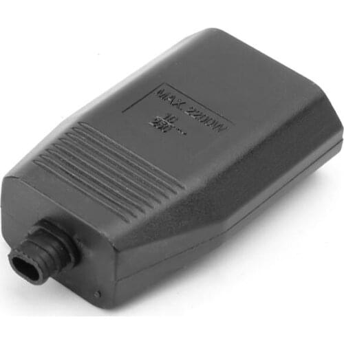 European Standard Female Hole Socket Two-pole Power Extension Cord Plug Outlet B85C