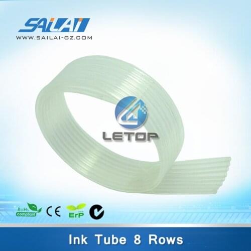 Best Price Pe 8 Lines Ink Tube For Dx4 Head Mimaki Printer Small Damper White 3mm*2mm