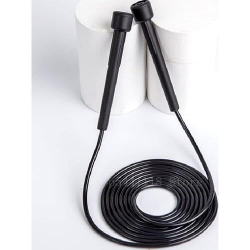 Pro Skipping Rope Adjustable Speed Jump Fitness Rope Adult Foot Long PVC Gym Aerobic Fitness Boxing Training