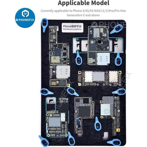Qianli ToolPlus Universal Board Clamp Fixture Pcb Holder for Iphone X XSMAX 11 11PRO MAX Matherboard Maintenance Platform
