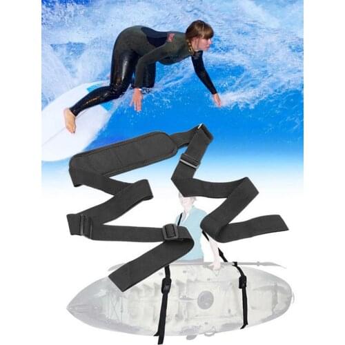 Adjustable Surfboard Shoulder Carry Sling Stand Up Paddleboard Strap Board Surf Fins Paddle Wakeboard Surfing Kayak Unisex