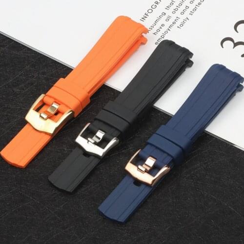 New 20mm Curved End Silicone Rubber Watch belt Watchband for Omega strap Seamaster 300 AQUA Bracelet Belt TERRA AT150 8900 tools