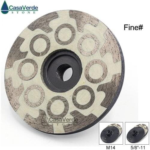 1pc/lot Fine Grit 4 inch 100mm resin filled diamond cup grinding wheels for grinding and polishing stone
