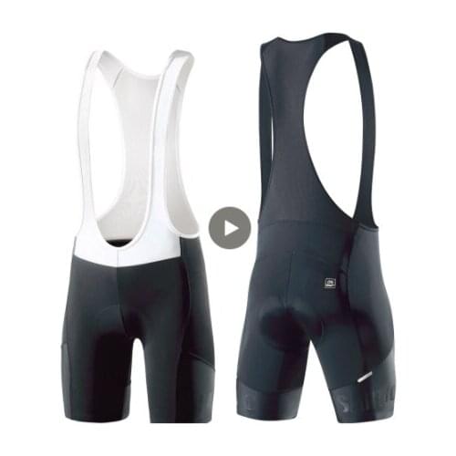.Santic Men Bib Shorts Summer Cycling Cool Padded Cycling MTB Shorts Summer Road Ciclismo Race Bicycle Bottom Asian Size Santic