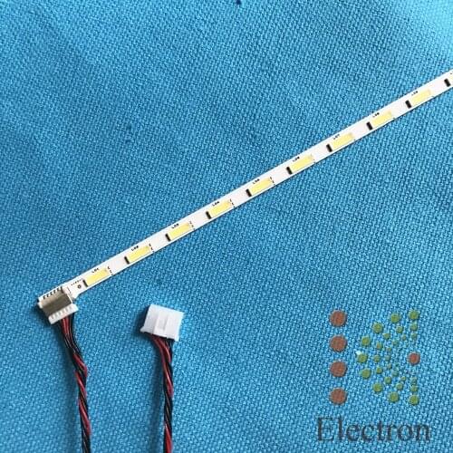 533mm LED Backlight Lamp strip Aluminum plate 44 leds 44V For 23.6 inch LCD Monitor High light with 4pin-6pin cable New