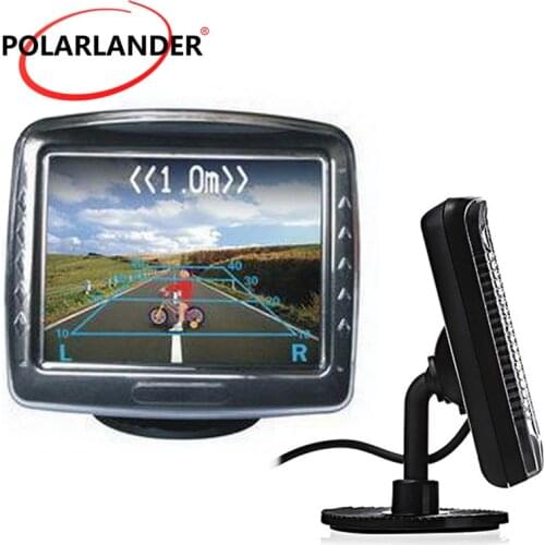 TFT LCD 3.5 inch vehicle digital color auto car monitor small display for reversing parking backup camera