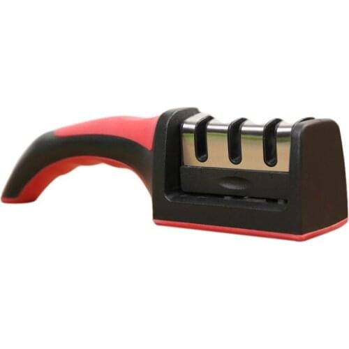 Smart Sharp Knife Sharpener Global Professional Chef Kitchen Knives Sharpener Multifunction 3 Stage Sharpening System ,With An