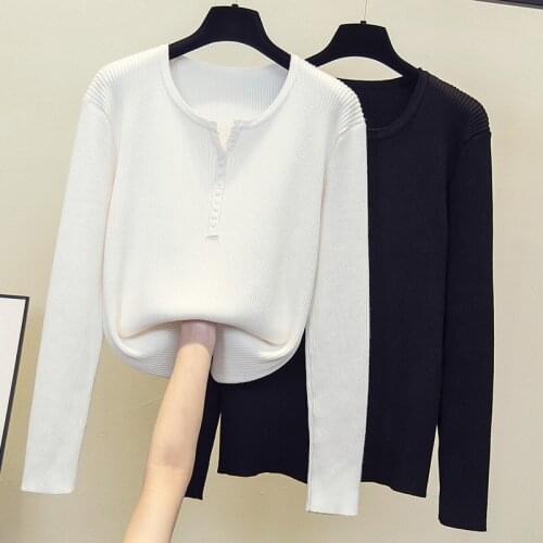 Winter clothes Knitted woman sweaters Pullovers spring Autumn Basic womens jumper Slim womens sweater cheap pull long sleeve