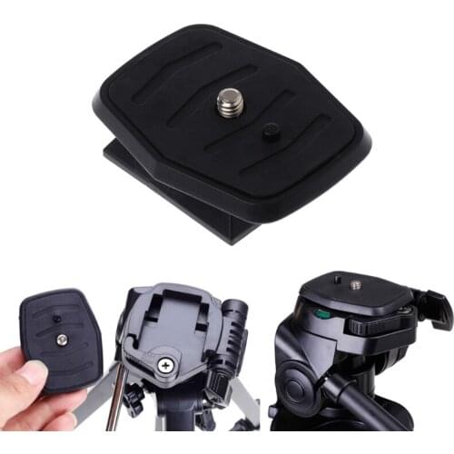 1pcs New Tripod Monopods Quick Release Plate Universal QB-4W Tripod Screw Adapter For YUNTENG Velbon Sony