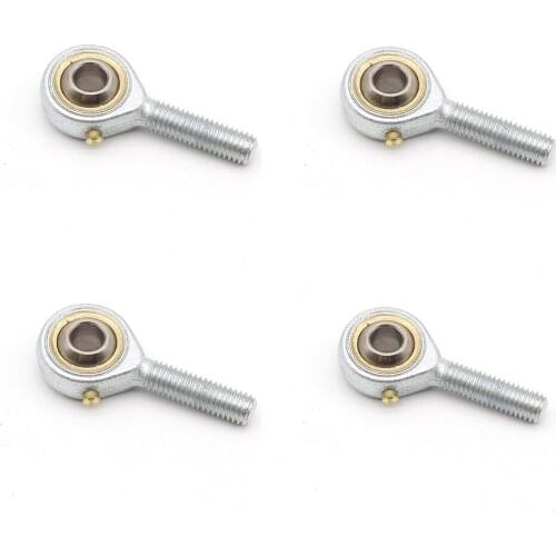 4PCS POS 5 Hole 5mm Rod End Joint Bearings Male Right Hand Threaded metric Cnc parts