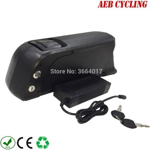 Free Shipping 36V 48V 52V Li-ion ebike battery pack Atlas down tube battery USB output ebicycle battery with charger