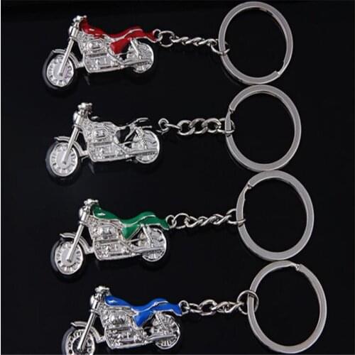 Mountain Motorcycle Pendants Key Chain creative model Car Key Holder color metal Bag Charm Accessories 3D Keychain B162
