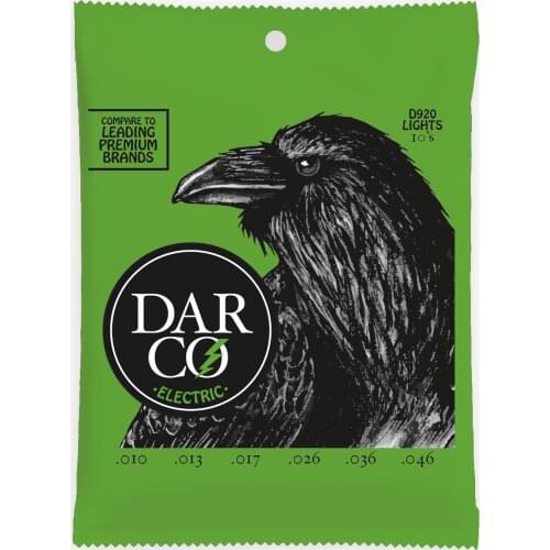 Darco Nickel Wound Electric Guitar Strings D920 Light 10-46