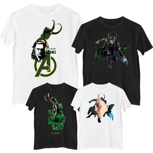 Disney Marvel Lady Loki Mens Cartoon Anime Cute Print T-shirt Unisex Casual Loose and Comfortable Clothes graphic t shirts Tops