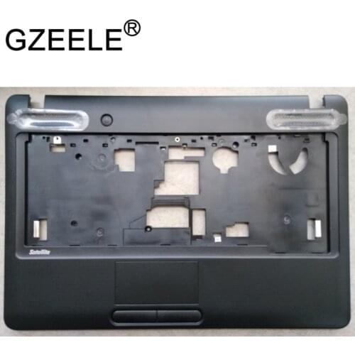 GZEELE New Laptop LCD TOP CASE For Toshiba C600 C640 Palmrest Keyboard Bezel Cover Upper Case Assembly with Touchpad black