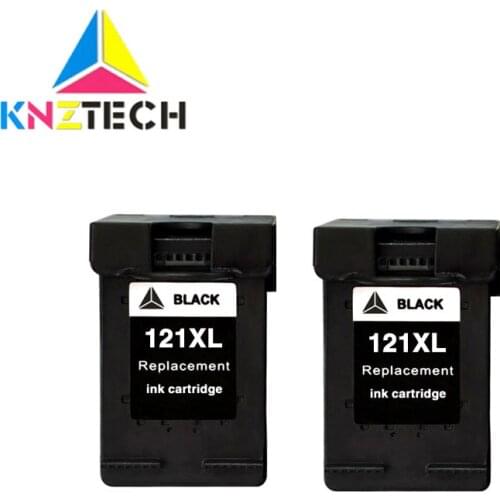 Black Ink Cartridge Remanufactured for 121 XL for121 for121XL 121XL CC641HE Deskjet F2430 F2476 F2480 F2488 F2492 Printer