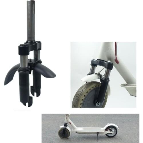 Front Tube Suspension Front Shock Absorber with Kickstand and Mudguard Kit For Xiaomi M365 Pro Pro2 Electric Scooter Accessories