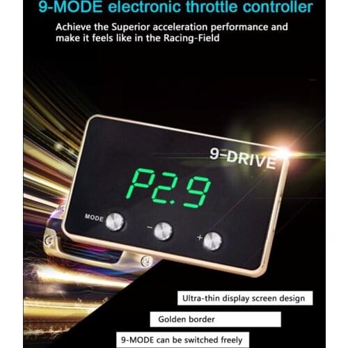 Throttle Response Controller 9 Drive Modes Racing Accelerator Potent Booster Tuning Parts Accessory (832)