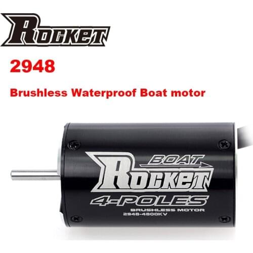 SURPASSHOBBY Boat motor 2948 3450KV 4800KV Brushless Waterproof Motor for Traxxas Blast Feilun FT011 600-800mm RC Boat Car