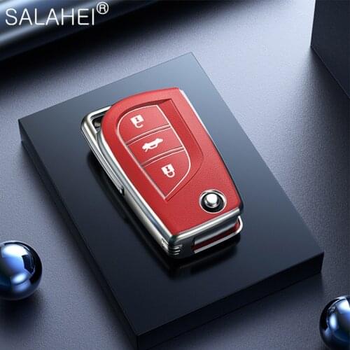 Soft TPU Car Key Cover Cases Shell For Toyota Auris Corolla Camry RAV4 Avensis Verso Yaris Aygo Scion TC IM 2015 2016 Accessorie