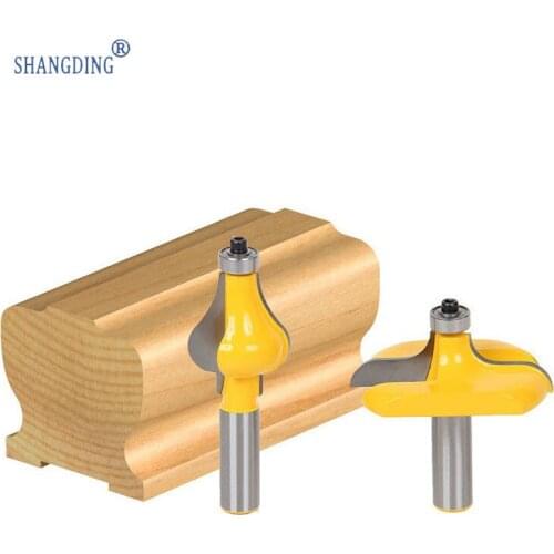 2 Paper Set Handrail Knife Line Knife Carpentry Milling Cutter High Archives Handrail Line Gongs Milling Cutter Carving Knife