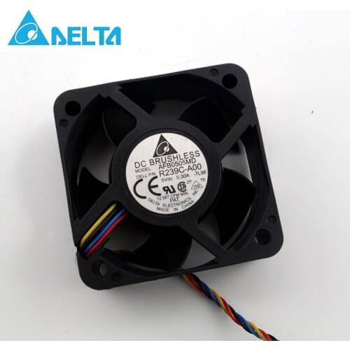 Original for delta AFB0505MD R239C-A00 5V 0.30A 5020 5cm 4 wire server fan