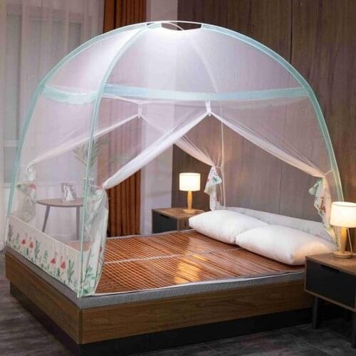 Portable adult mosquito nets ger -installation nets T double door encryption net yarn