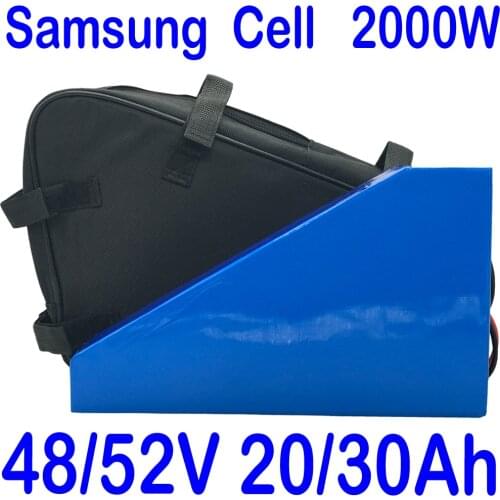48 Volt Lithium ion Battery 48V 15AH Electric Bike Battery 48V 13AH 15AH Triangle Ebike Battery for 48V 500W 750W 1000W motor