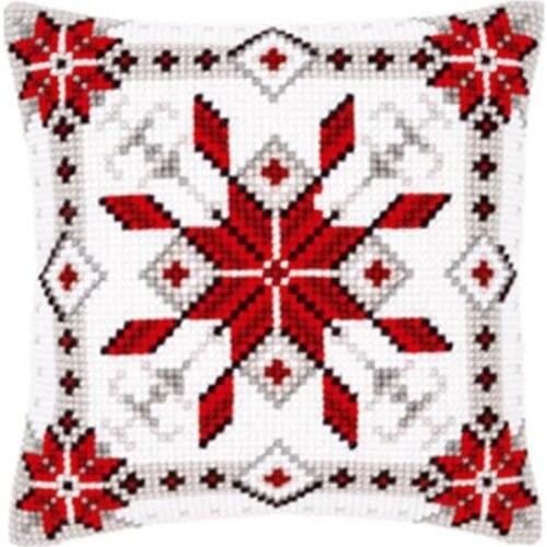 DIY Latch Hook Rug Kits Crocheting Yarn Cushion Carpet Cover Floor Mat lattice Sewing Needlework for Adults Kids Gift