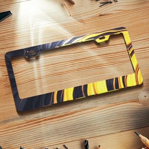 License Plate Frame Resin Mold Car License Plate Protective Cover Silicone Mould Wholesale