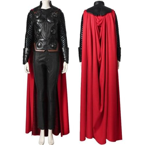 Adult Women Love And Thunder Jane Foster Cosplay Costume Outfit Halloween Masquerade Party Full Props Suit