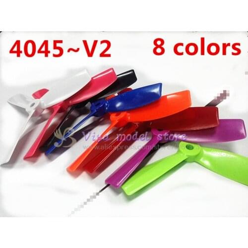 12 pairs Dynamic Balancing 4045 V2 T4045BN V2 5-inch mini multi-rotor 3 blades special propeller for DIY FPV racing mini drone