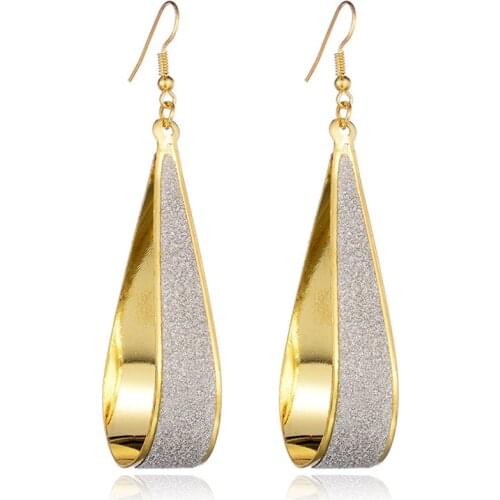 2020 New Long Drop Earrings For Women Retro New Alloy Female Dangle Hanging Earring Fashion Wedding Ear Jewelry Brincos
