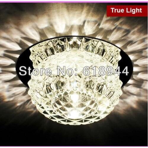 3 Watt LED Crystal Ceiling Light, Decorative LED Lamp for Dinning Room/ Living Room/ Bedroom/ Kitchen Wholesale