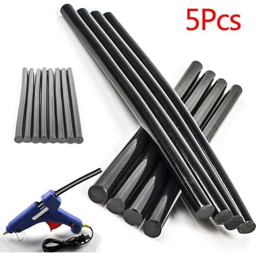 5pcs 7*100mm DIY Melt Glue Sticks For Car Dent Electric Glue Gun Craft Album Alloy Acc Paintless Removal Hand Repair Tool Parts